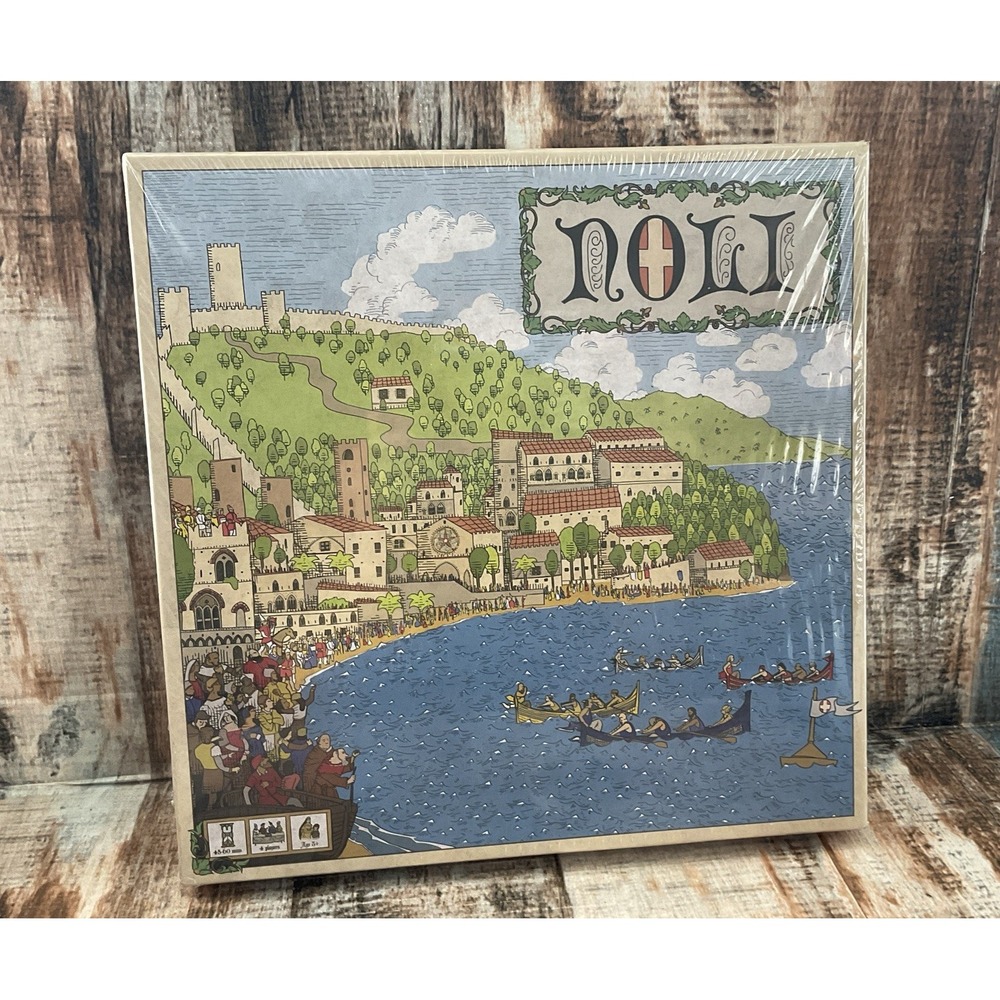 Noli Medieval Strategy Board Game from River Horse, 4 Players, Ages 8+
